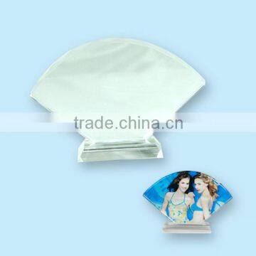 Photo Crystal / Fan-Shaped Screen/Crystal Glass/Glass/UV Crystal