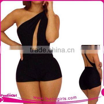 New Arrival Sexy Black Night Wear Sexy Women Rompers and Jumpsuits