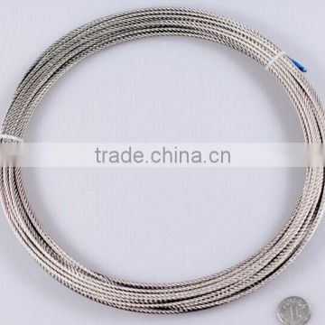 304 stainless steel wire two twist 7*7 speacification