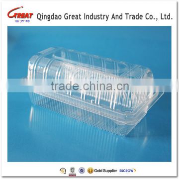 Disposable Clear Clam Shell Bread Plastic Packaging Box                        
                                                Quality Choice