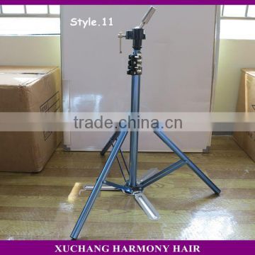 STOCK blue color hair tripod for training head--Style.11
