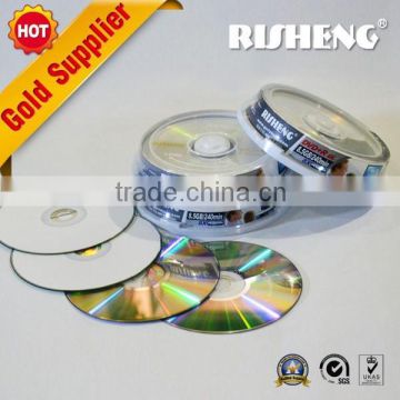 RISHENG blank dvd r dl 8.5gb 8x/blank 8x 8.5gb dvdr dl disc d9/8.5 dvd printable