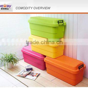 65L Fashion and lovely decorative plastic storage box