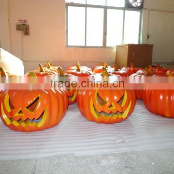 Halloween Pumpkin Head, Fibreglass giant Pumpkin cutout for Halloween festival