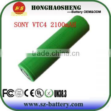 High quality Lithium Batteri 18650 li-ion battery for Sony Batteri Cell US18650VTC4 3.7V 30A discharge rate30A sony li ion batte