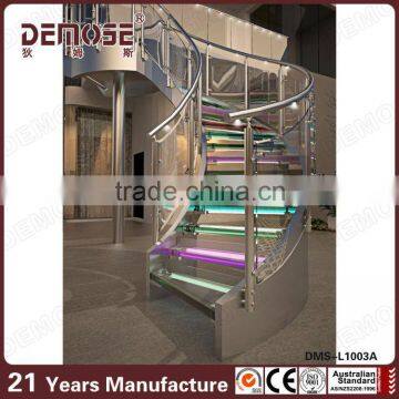 railing modern led handrial light veranda