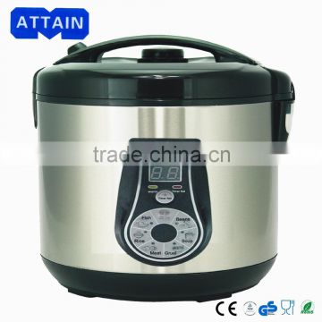 Non-Stick Coating Inner Pot cylinder Shape electric multicooker with GS CE LVD RoHS certificate