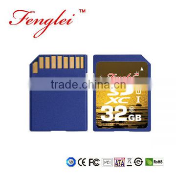 class 10 SD card 32GB SDXC with CE FCC CPRM