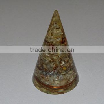 Moon Stone Orgone Cone : Wholesaler Manufacturer
