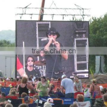 High definition SMD P6 outdoor rental led video wall screen