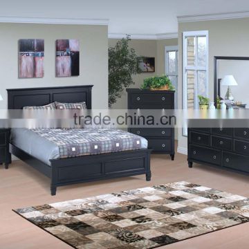 2015 new-classic style design wood bedroom furniture set