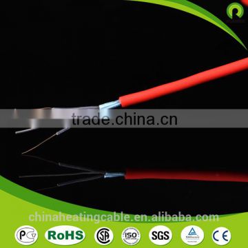 High quality twin conductor electric underground heating cable 30w