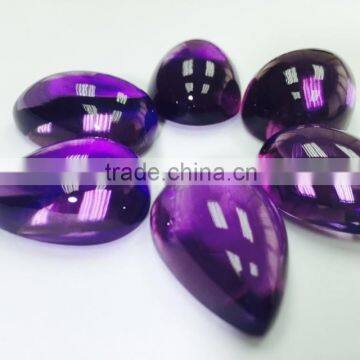 #AZZ Natural Loose Gemstone Amethyst Cabs