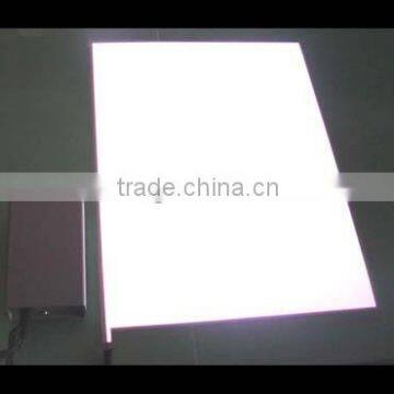 White on White off Electroluminescent backlight sheet el light panel with inverter and adaptor