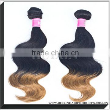 Black & Blonde Brazilian Virgin Human Hair Extension