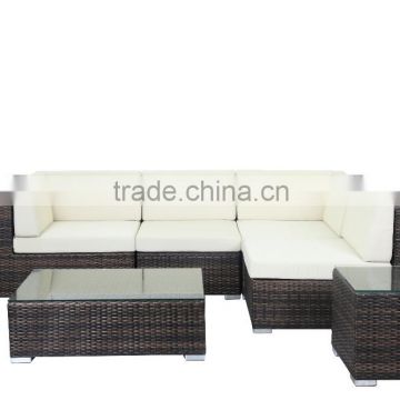 rattan garden furniture sofa set