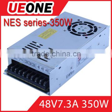 Hot sale 350w 48v 7.3a switching power supply CE factory price NES-350-48