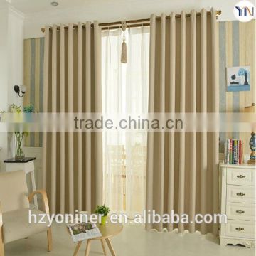 100% polyester thick blackout fabric for curtains, high density blackout fabric , high sunblock hangzhou supplier
