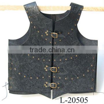 Manufacturer of Medieval Leather Armor Cuirass Jacket