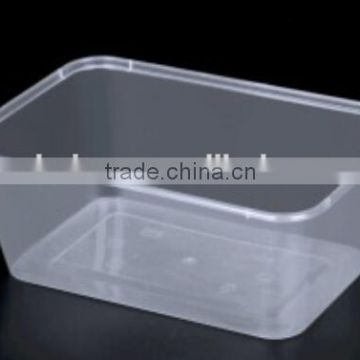 Plastic rectangle packing bowl 1000ML