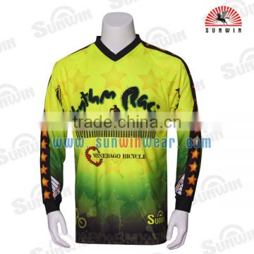 new style Sublimation custom BMX cycling racing jersey