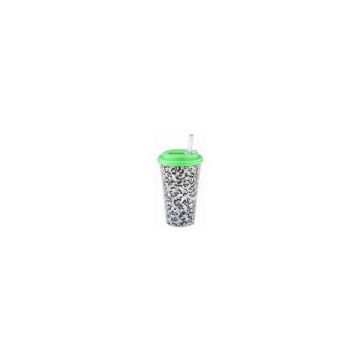 Plastic cup mug(PT1649F)