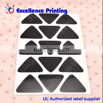various styles reusable adhesive label