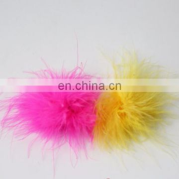 Artificial colored feathers trimmings for garment