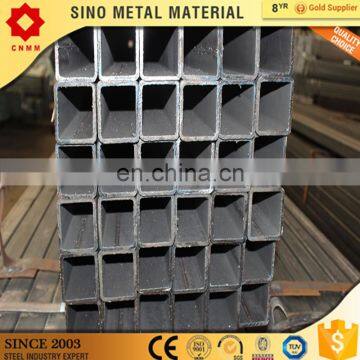 20*40 tubes welded 75x75 square low carbon hollow rectangular tube black steel pipe