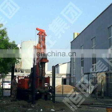 Portable water well drilling machine, rotary drilling rigs for 200m