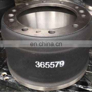 Manufacturer truck 0365579 casting brake drum
