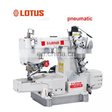 LT 600D-01PUT- WP DIRECT DRIVE HIGH-SPEED CYLINDER BED PNEUMATIC INTERLOCK SEWING MACHINE WITH AUTO-TRIMMER AUTO-THREAD WIPER