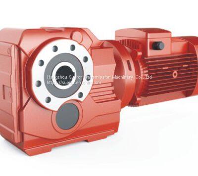 K Series Helical Bevel Gearbox/ Speed Reducer with Solid/Hollow Shaft