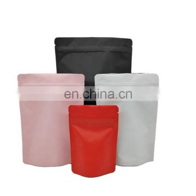 Digital Printing White Mylar Aluminum Foil Stand Up Bag Whey Protein Milk Powder Packaging Ziplock Pouch