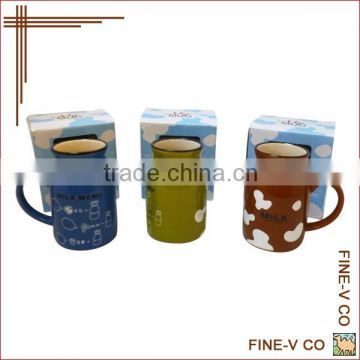 Ceramic Milk Mug with Printing Ceramic Milk Jar