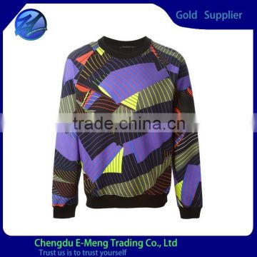Wholesale 100 polyester hoodie with full sublimation printing for man