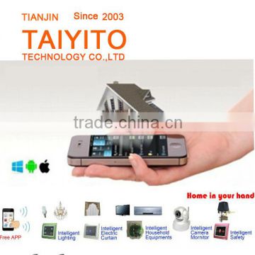 Taiyito smoke detector zigbee home automation , andriod mobile ip smart home automation