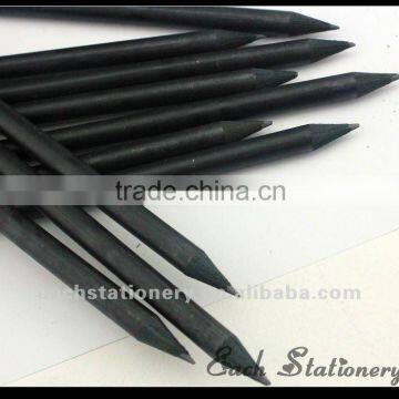 Hot Sales 7' HB black wooden color drawing pencil with rubber top