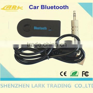 Factory price Car bluetooth aux , Bluetooth car kit Music Receiver With Microphone