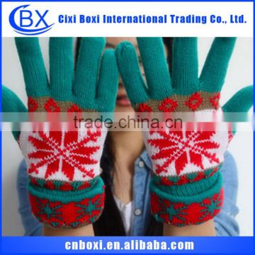 Christmas 2014 Alibaba China snow women's ski gloves