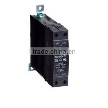 DC control DIN rail mounted solid state relay CKRD2410