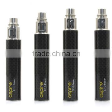 2014 Newest Aspire CF Battery CF G-Power Battery with Carbon Fibre Coated big Capacity China supplier Hot Sale