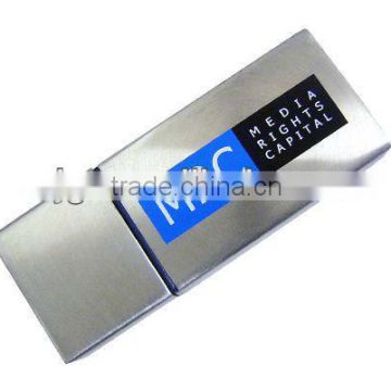 High Speed Metal USB Flash Drive with Log Printing&Full Capacity