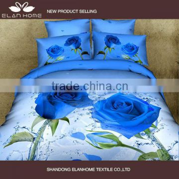 100% cotton luxury beautiful 3D bedding set