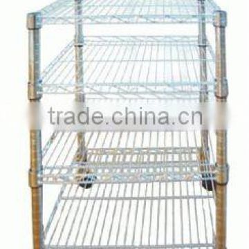 Wire Shelving & Roll Container