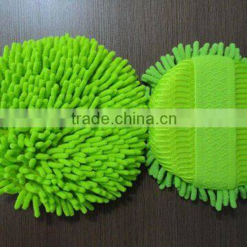 microfiber chenille cleaning sponge