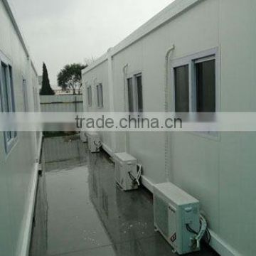 prefabricated movable sandwich panel container house with B.V.&ISO certificate for office/shop/living