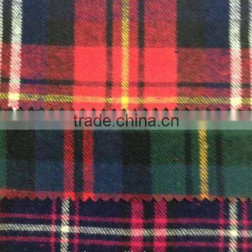 2016 new style yarn dyed plaid fabric for long sleeve shirt