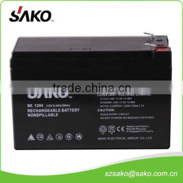 12V9AH VRLA Battery Maintenance Free with 5 Years Life Design l