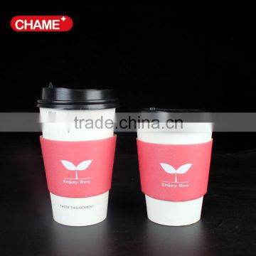 Hot sale kraft paper coffee cup sleeves, cup wraps